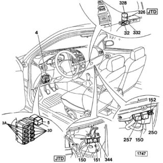 Fiat Marea (1997-2002) Fuse Diagram • FuseCheck.com