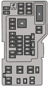 Ford E350, E450 (2016-2019) Fuse Diagram • FuseCheck.com