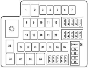 Ford Fusion (2010-2012) Fuse Diagram • FuseCheck.com