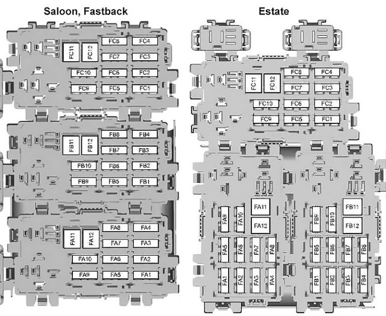 Схема расположения предохранителей ford fusion