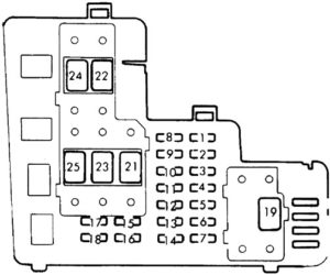 Honda Accord (1985-1989) Fuse Diagram • FuseCheck.com