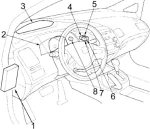 Honda Civic (2006-2011) Fuse Diagram • FuseCheck.com