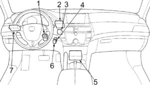 Honda Crosstour (2010-2015) Fuse Diagram • Fusecheck.com