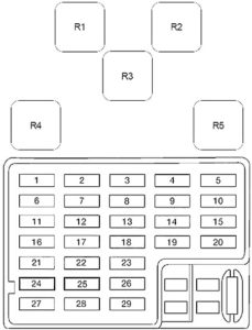 Infiniti G20 (1998-2002) Fuse Diagram • FuseCheck.com