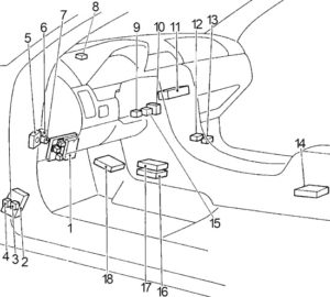 Infiniti I30 (1995-1999) Fuse Diagram • FuseCheck.com