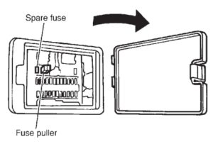 Infiniti M45 and Nissan Gloria (2003-2004) Fuse Diagram