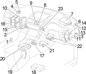 Lexus CT 200h (2011-2017) Fuse Diagram • FuseCheck.com