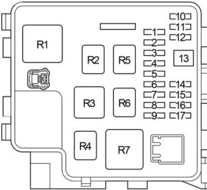 Lexus LS 430 (XF30) (2000-2006) Fuse Diagram • FuseCheck.com