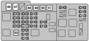 Lexus RX 300 (XU10) (1999-2003) Fuse Diagram • FuseCheck.com