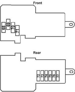 Mercedes E320 W211 Horn Relay Diagram - Frank Irint1945