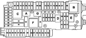 Mercedes-Benz SLS AMG (2010-2015) Fuse Diagram • FuseCheck.com