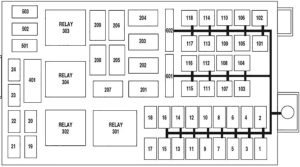 Mercury Marauder (2003-2004) Fuse Diagram • FuseCheck.com