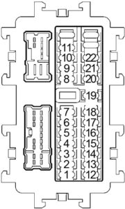 Nissan Frontier (2004-2014) Fuse Diagram • FuseCheck.com