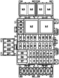 Smart Fortwo / Forfour (2014-2017) Fuse Diagram • FuseCheck.com