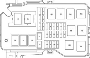 Toyota 4runner (1996-1998) Fuse Diagram • Fusecheck.com