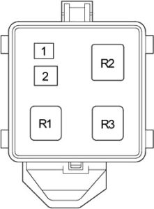 Toyota 4Runner (1999-2002) Fuse Diagram • FuseCheck.com