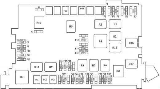 Toyota FJ Cruiser (2006-2014) Fuse Diagram • FuseCheck.com