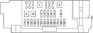 Toyota Hilux (2015-2019) Fuse Diagram • FuseCheck.com