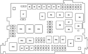 Toyota Land Cruiser Prado (J120) (2002-2009) Fuse Diagram • FuseCheck.com