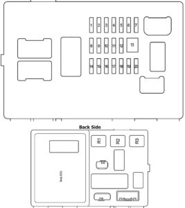 Toyota Tacoma (2005-2015) Fuse Diagram • FuseCheck.com