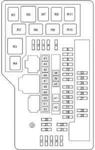 Toyota Venza (2008-2017) Fuse Diagram • FuseCheck.com