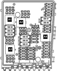 Volkswagen Caddy (2003-2005) Fuse Diagram • FuseCheck.com