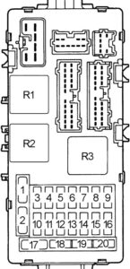 Mitsubishi Magna, Diamante, Verada (1996-2005) Fuse Diagram • FuseCheck.com