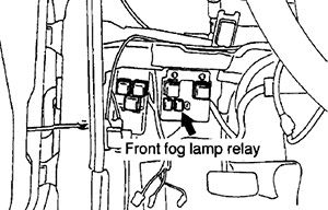 Front Fog Lamp Relay (1998-2005)