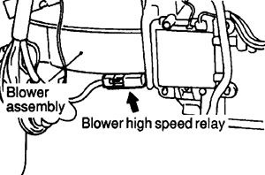 Blower High-Speed Relay