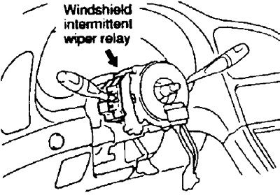 Windshield Intermittent Wiper Relay
