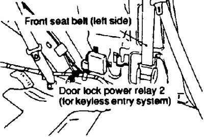 Door Lock Power Relay №2