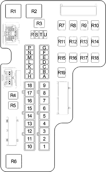 Underhood Fuse Box Diagram